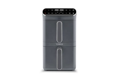 Dual Stack Air Fryer 11L 2460W 6 Presets Graphite