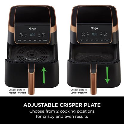 Air Fryer 6.2L 2000W 6 Functions Black/Copper